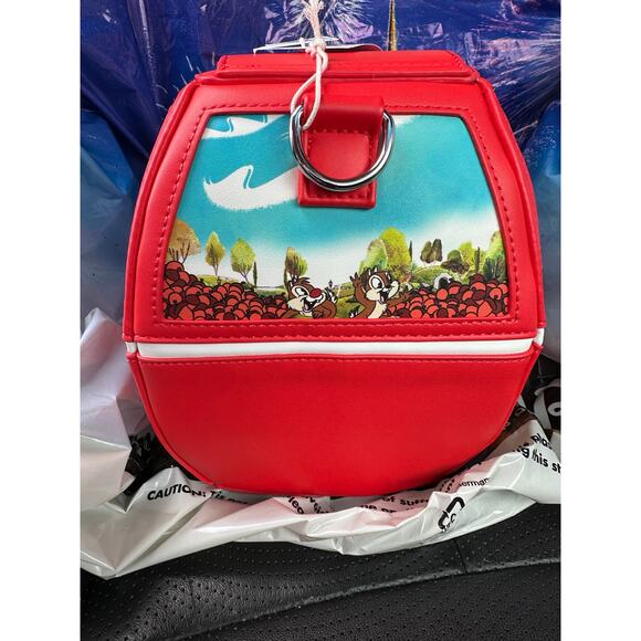 Loungefly Red Mickey Mouse Crossbody Bag - Picture 3 of 8